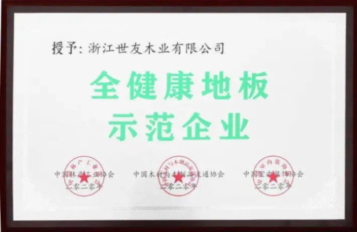 世友地板告訴你，什么叫“全健康地板”！